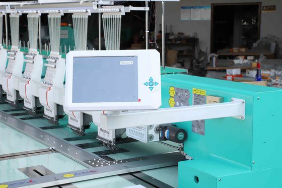 1200RPM Komputer Płaska maszyna do haftowania 12 głowica dla tkaniny i odzieży