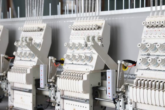 220V 380V Twin Sequin High Speed Embroidery Machine 9 igły 20 głów