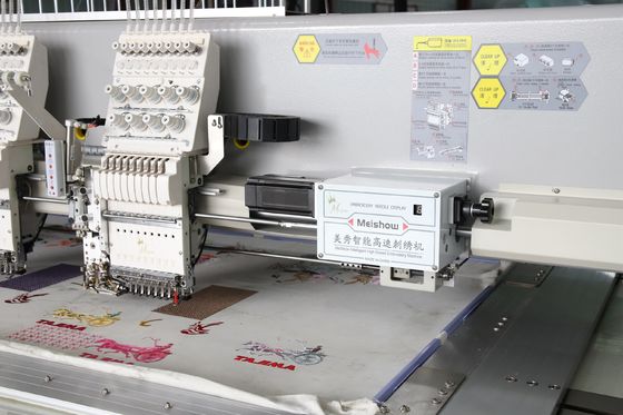 220V 380V Twin Sequin High Speed Embroidery Machine 9 igły 20 głów