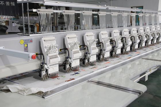 220V 380V Twin Sequin High Speed Embroidery Machine 9 igły 20 głów