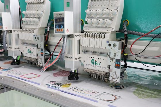 15 Głowy Laserowa Maszyna do haftowania 220V 380V Maszyna do haftowania tkaniny