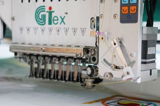 Maszyna do haftowania 9 igieł 15 głowic Maszyna do haftowania laserowego