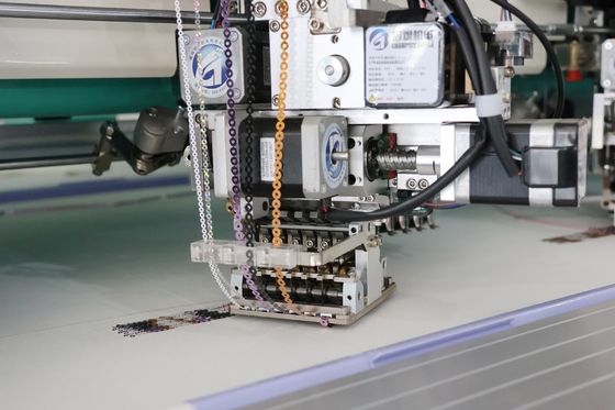 Profesjonalna komputeryzowana maszyna do haftowania 12 głowy z ramą z aluminium