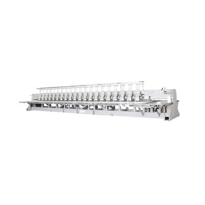 24 Głowy Komputer Twin Sequin Embroidery Machine z automatycznym systemem cięcia